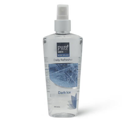 Pure Beauty, Man Body Splash Dark Ice - 250 Ml