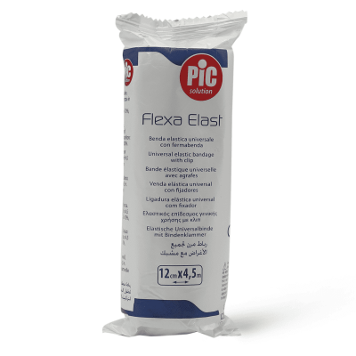 Pic Flexa Elast Bandage White 12Cm X 4,5 M - 1 Pc