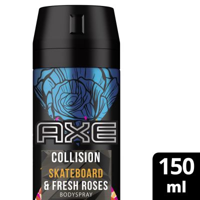 Axe, Body Spray, Deodorant, Deodorant Skateboard, Fresh Roses Protection 48 Hour - 150 Ml