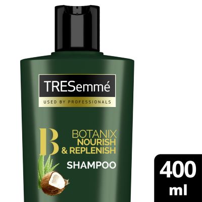 Tresemme Shampoo With Botanix Nourish & Replenish With Coconut And Aloe Vera - 400 Ml