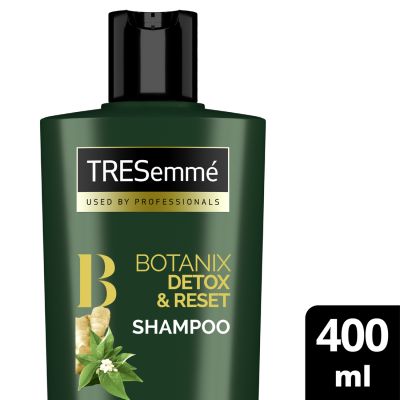 Tresemme Shampoo With Botanix Detox & Reset With Green Tea And Ginger - 400 Ml