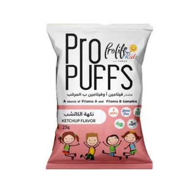 Prolife, Kids Pro Puffs, Ketchup Flavor - 25 Gm