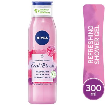 Nivea Shower Gel Beautiful ,Dewy Skin Blueberry - 300 Ml