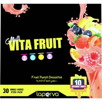 Laperva, Multi Vita Fruit, Punch Smoothie - 30 Sachets