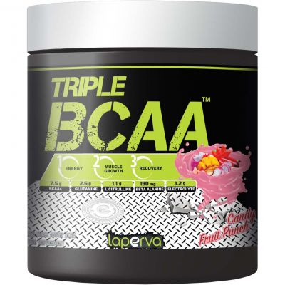 Laperva, Protein, Triple Bcaa, Candy Fruit Punch Flavour - 420 Gm