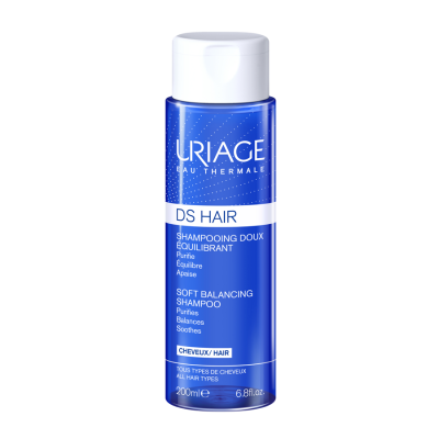 Uriage Ds. Hair Anti-Dandruff Shampoo Soft Balanc Soothes The Scalp And Provides A Sensation Of Comfort And Freshness - 200 Ml