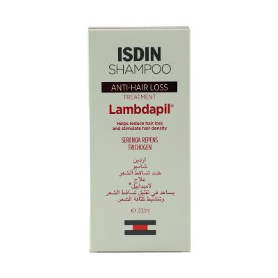 Isdin Lambdapil Anti Hairloss Shampoo For Hair Loss Nourishes And Strengthens The Hair Root - 200 Ml