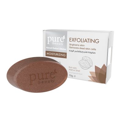 Pure Beauty Bar Soap Exfoliating 70Gm