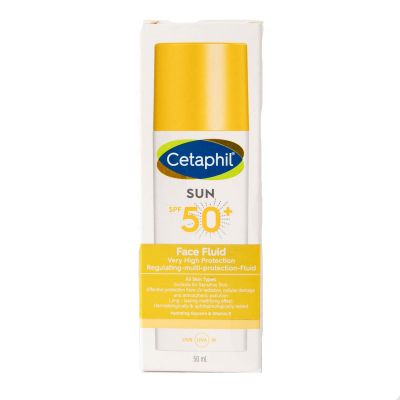 Cetaphil, Sun, Face Fluid, All Skin Type, Spf 50+ - 50 Ml