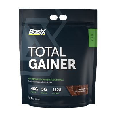 Basix, Total Gainer Protein, Chocolate Chunk Flavour - 6.8 Kg