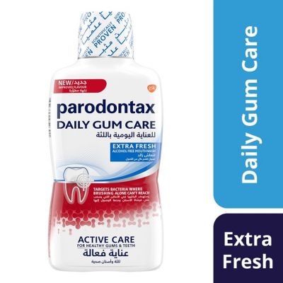 Parodontax, Mouthwash, Daily Gum Care, Extra Fresh - 500 Ml