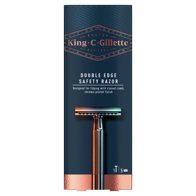 King.C.Gillette, Double Edge Safety Razor - 1 Kit