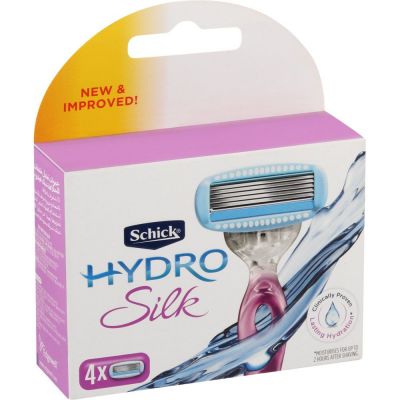 Schick, Hydro Silk, Razors For Women - 4 Pcs