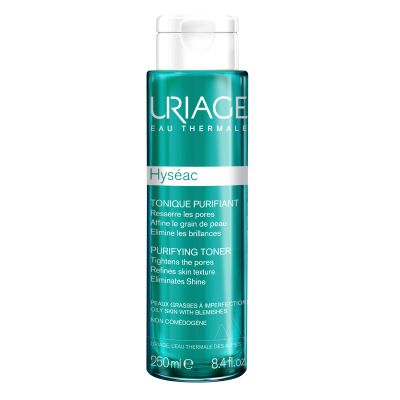 Uriage, Hyseac, Purifying Toner, Tightens The Pores, Refines Skin Texture, For Oily Skin - 250 Ml