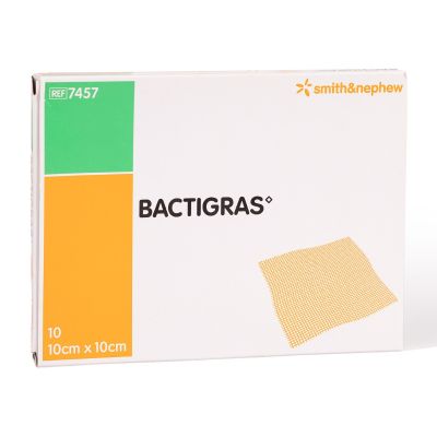 Bactigras, Vaseline Gauze, 10X10 Cm - 10 Pcs