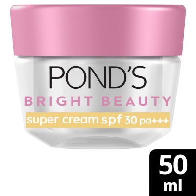 Ponds, Bright Beauty, Face Day Cream, Spf30, For Dewy Skin - 50 Ml