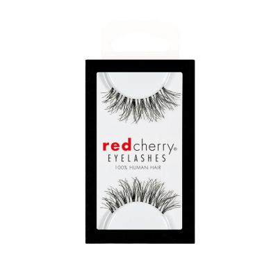 Red Cherry, Eyelashes, Wispy, 100% Human Hair - 1 Pair