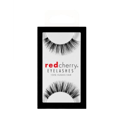 Red Cherry, Eyelashes, Ivy, 100% Human hair - 1 Pair