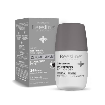 Beesline, Deodorant Roll-On, Zero Aluminum & Fragrance Free, For Women - 70 Ml