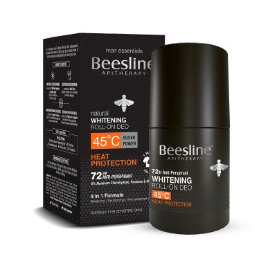 Beesline, Deodorant Roll-On, 45°C Heat Protection, 72 Hrs. Protection For Men - 50 Ml