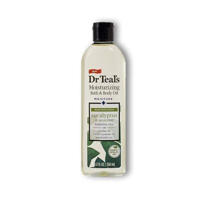 Dr Teals, Bath & Body Oil, Moisturizing & Rejuvenating, Eucalyptus - 260 Ml
