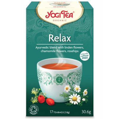 Yogi, Organic Tea, Caffeine Free, For Relax - 17 Sachets