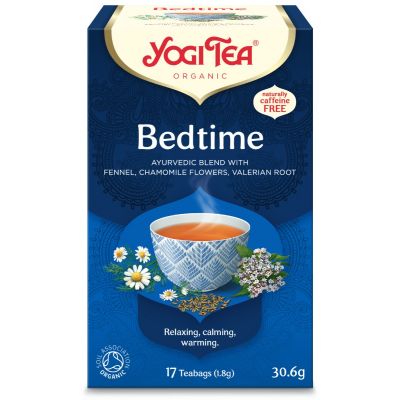 Yogi, Organic Tea, Caffeine Free, Relaxing For Bedtime - 17 Sachets