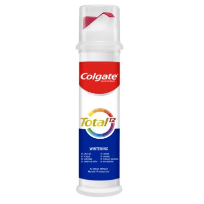 Colgate, Toothpaste, Pump, Total 12, Whitening - 100 Ml