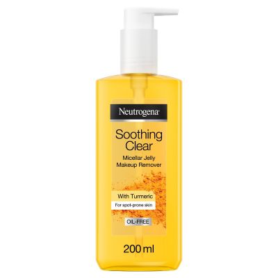 Neutrogena, Soothing Clear, Micellar Jelly, Makeup Remover - 200 Ml