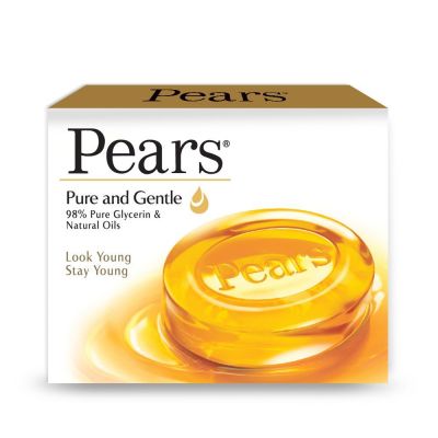 Pears, Bathing Bar, Pure & Gentle, With Pure Glycerin & Natural Oils - 125 Gm