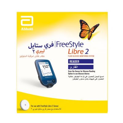 Freestyle Libre 2, Diabetic Monitor Reader - 1 Device