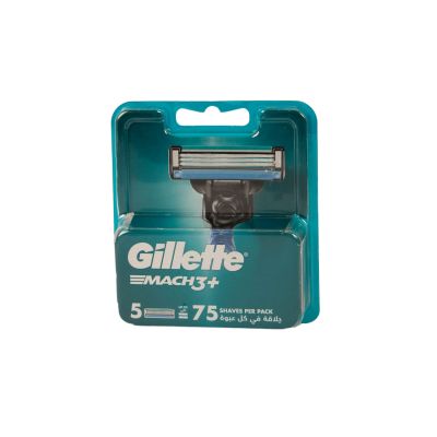 Gillette, Mach 3, Shaving Blades - 5 Pcs