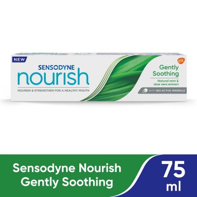 Sensodyne, Nourish, Toothpaste, Gently Soothing - 75 Ml