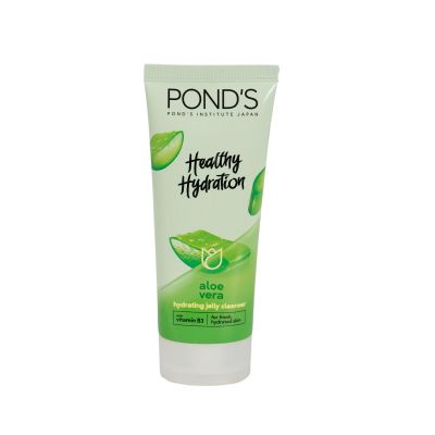 Ponds, Gel Cleanser, With Aloe Vera & Vitamin B3, Hydrates The Skin - 100 Ml