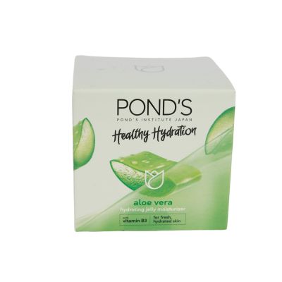 Ponds, Gel Moisturizer, With Aloe Vera & Vitamin B3, Hydrates The Skin - 50 Ml