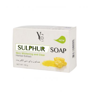 Yc, Sulphur Soap, With Herbal Extracts - 100 Gm