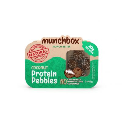 Munchbox, Protein Balls, With Coconut & Oat, Gluten Free - 80 Gm