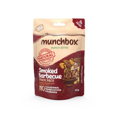 Munchbox, Smoked Almond & Roasted Corn Pack, Gluten Free - 45 Gm