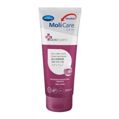 Molicare, Zinc Oxide Cream, Protects The Skin - 200 Ml