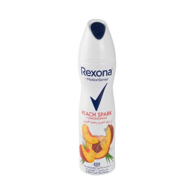 Rexona, Deodorant, Spray, Peach Spark & Lemongrass, For Woman - 150 Ml