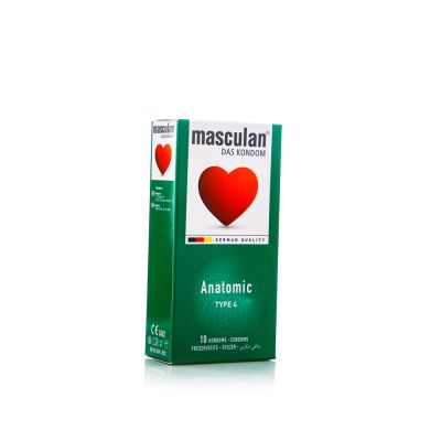 Masculan, Condom, Anatomic - 10 Pcs