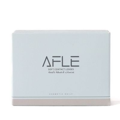 AFLE, Daily Soft Contact Lenses, Sand - 1 Pair