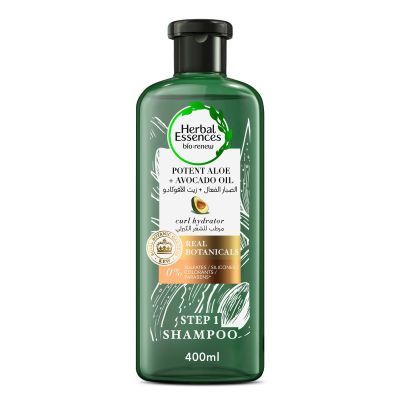 Herbal Essences, Shampoo, Curl Hydrator, With Aloe & Avocado Oil - 400 Ml