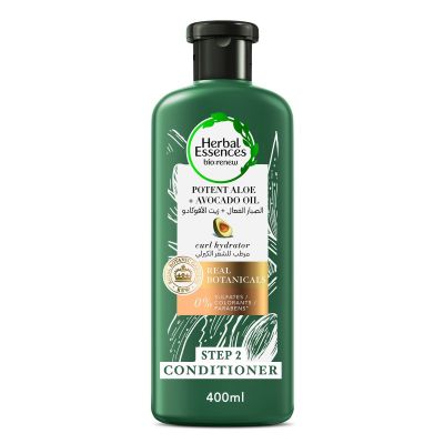 Herbal Essences, Conditioner, Curl Hydrator, With Aloe & Avocado Oil - 400 Ml