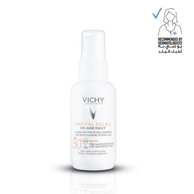 Vichy, Capital Soleil, Fluid, Uv Protect, Spf 50+, Anti Ageing - 40 Ml