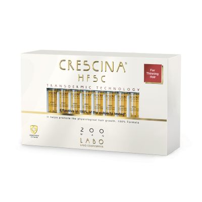 Crescina Hfsc, Transdermic, Hair Loss Ampuls, 200 Man - 1 Kit