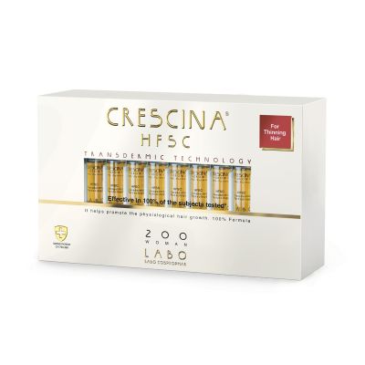 Crescina Hfsc, Transdermic, Hair Loss Ampuls, 200 Woman - 1 Kit