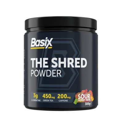 Basix, The Shred Powder, Sour Gummy Bear - 300 Gm