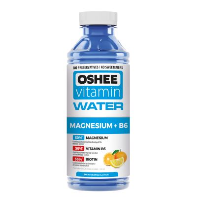 Oshee, Drink, Rich In Magnesium & Vitamin B6, Lemon & Orange Flavour - 555 Ml