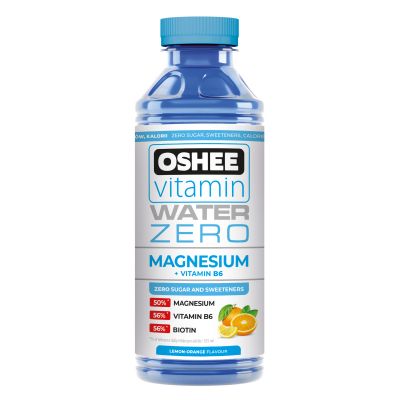 Oshee, Drink, Zero Sugar, Rich In Magnesium & Vitamin B6, Lemon & Orange Flavour - 555 Ml
